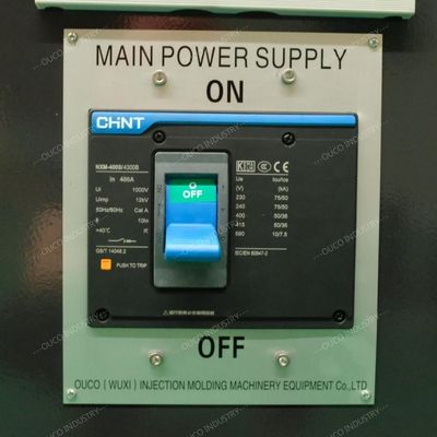 TUV Horizontal 200 Ton Injection Molding Machine With Robot Arm