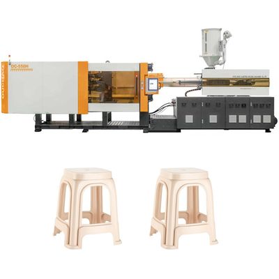 550T Orange Injection Molding Machine For Production Of Plastic Chairs