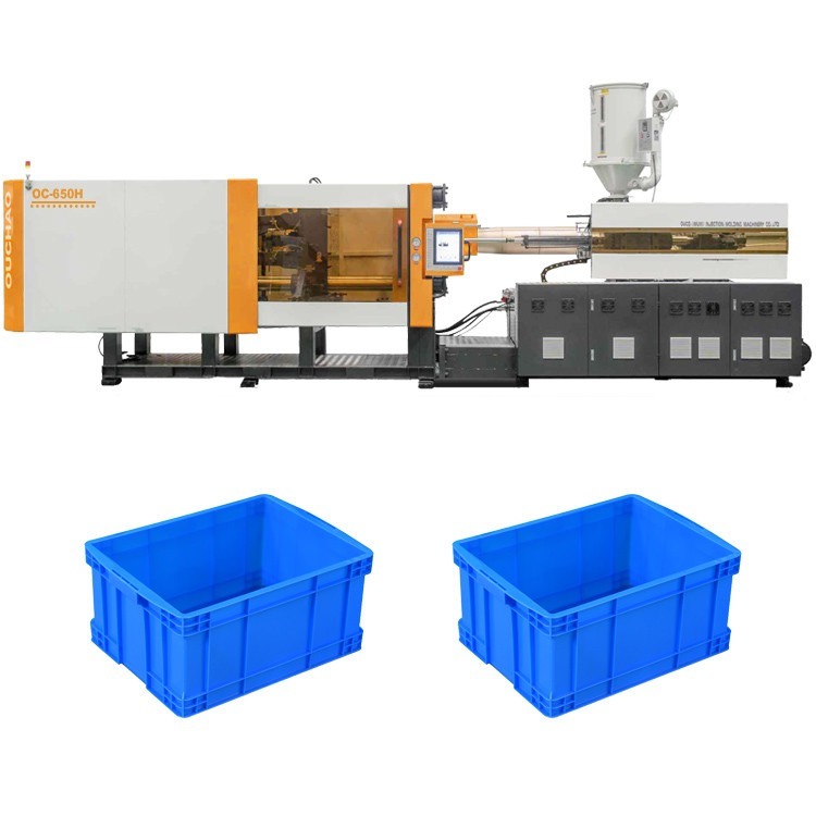 650T High Output Injection Moulding Machine To Manufacture Fruit Basket Box